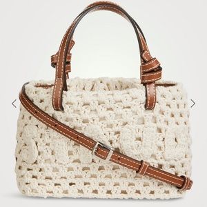 Staud Ria Crochet Mini Bag